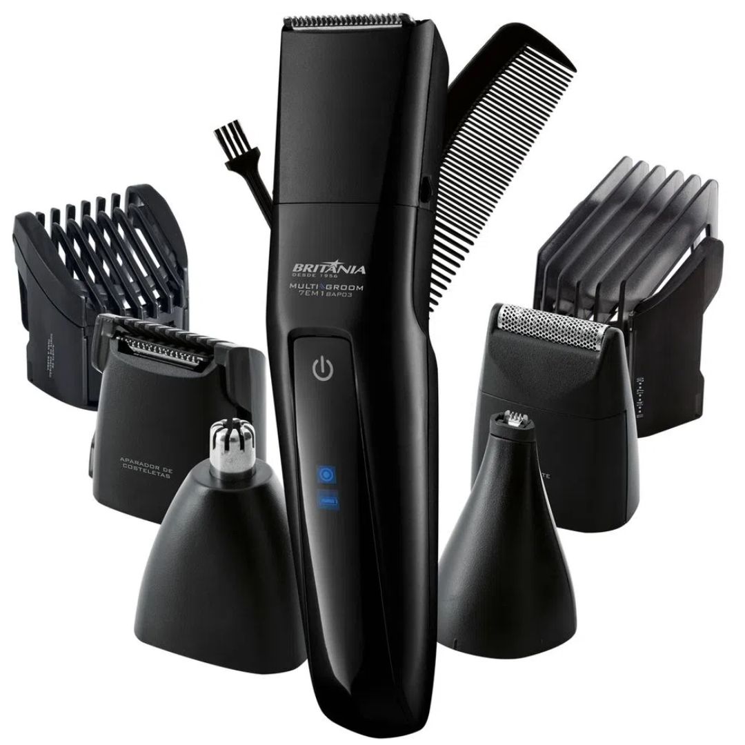 Aparador de Pelos Britânia BAP03 7 em 1 - Bivolt - Image 2