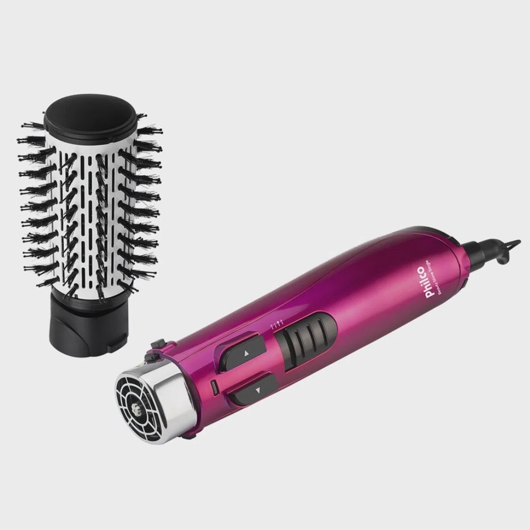 Escova Rotativa Philco Beauty Shine Single - Roxo - Image 2