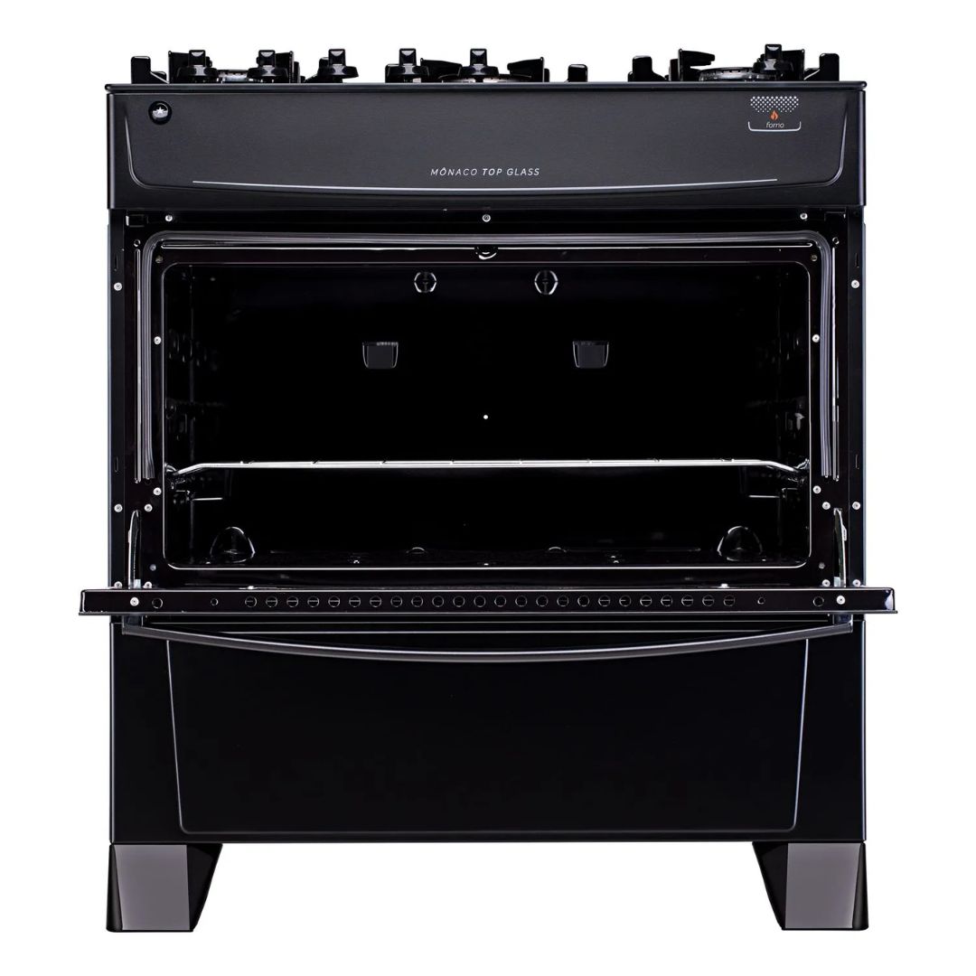 Fogão Atlas Mônaco Top Glass 5 Bocas Preto - Bivolt - Image 2