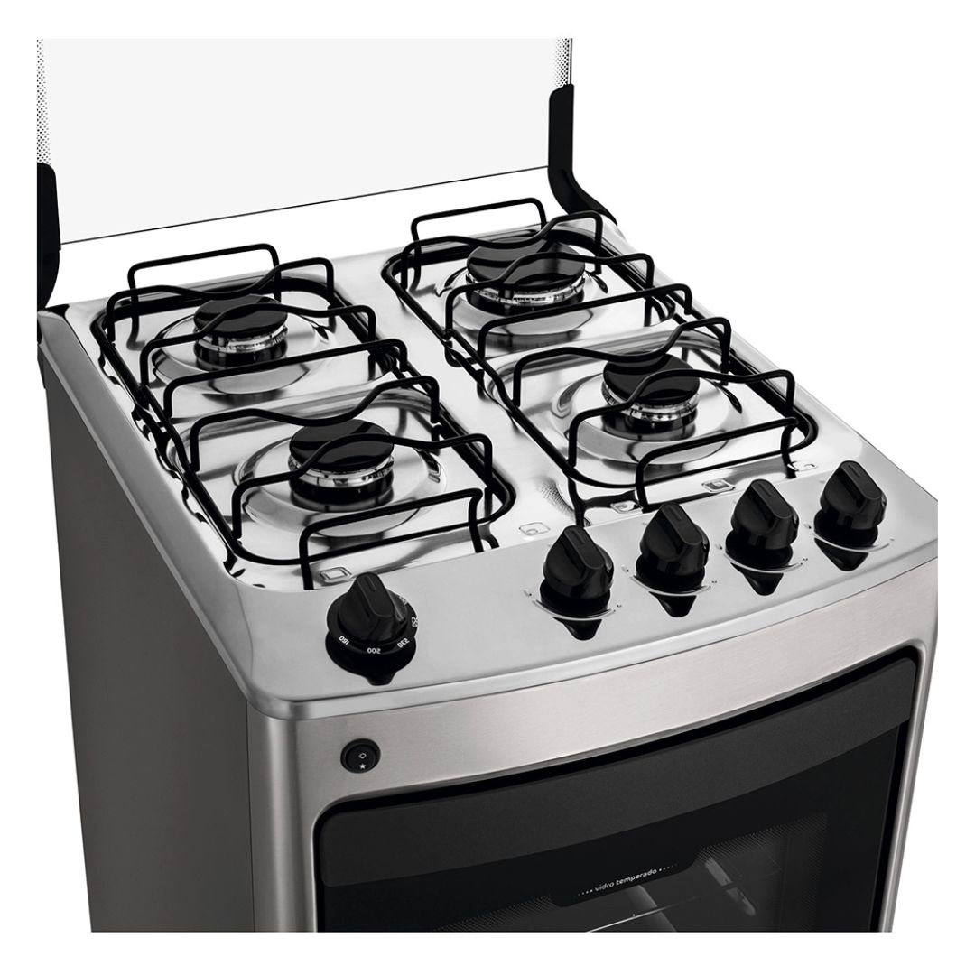 Fogão 4 Bocas Consul Inox Acendimento Automático - CFO4 NARUNA - Image 2