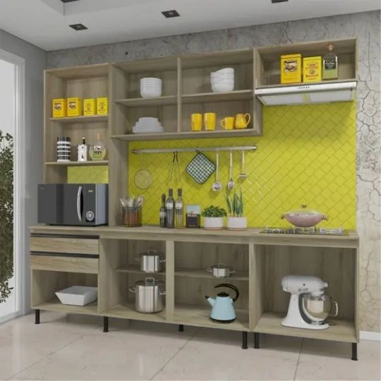 Cozinha Pérola Indékes 9 Portas e 3 Gavetas - Image 3