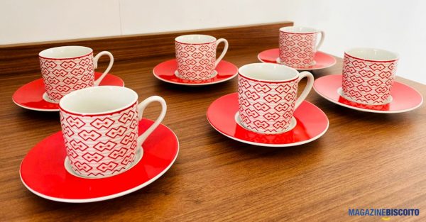Xícaras de chá e café Magazine Biscoito - Image 4